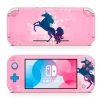Skin decal dán Nintendo Switch Lite mẫu ngựa 1 sừng unicorn hồng - đã cắt sẵn, dễ dán, giảm giá 120k 3