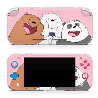 Skin decal dán Nintendo Switch Lite mẫu Pink Bears - cắt sẵn, dễ dán, chỉ 120.000₫