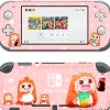 Skin decal dán Nintendo Switch Lite mẫu Umaru hồng - đã cắt sẵn, dễ dán, chỉ 120k