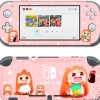 Skin decal dán Nintendo Switch Lite mẫu Umaru hồng - đã cắt sẵn, dễ dán, chỉ 120k 3