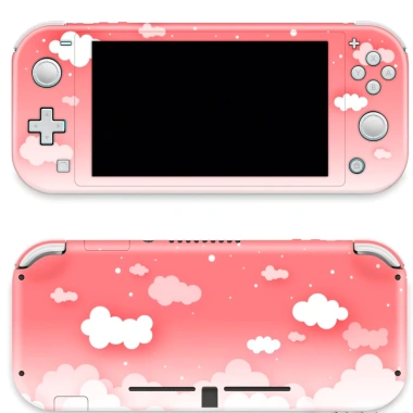 Skin decal dán Nintendo Switch Lite Pastel Mây Trời Đỏ – Đã cắt sẵn, dễ dán, giảm giá 120k