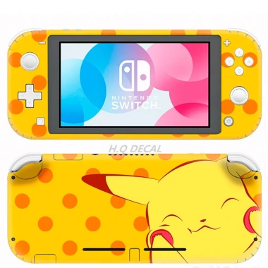 Skin decal dán Nintendo Switch Lite Pokemon Pikachu cắt sẵn dễ dán 120.000đ