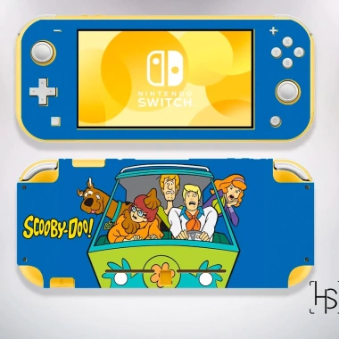 Skin decal dán Nintendo Switch Lite Scooby Doo – Đã cắt sẵn, dễ dán, chỉ 120k