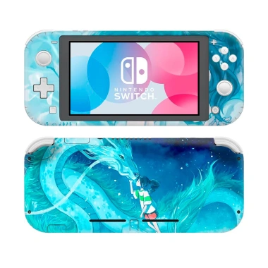 Skin decal dán Nintendo Switch Lite Spirited Away - Cắt sẵn, Dễ dán, 120k