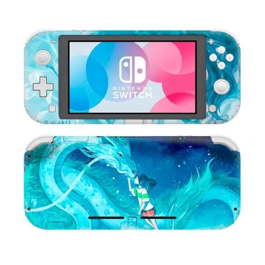 Skin decal dán Nintendo Switch Lite Spirited Away - Cắt sẵn, Dễ dán, 120k