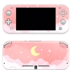 Skin decal dán Nintendo Switch Lite Starry sky Moon vàng - Đã cắt sẵn, dễ dán 3