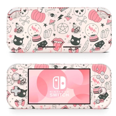 Skin decal dán Nintendo Switch Lite Stickerbomb chiêm tinh - Đã cắt sẵn, dễ dán, giá 120k