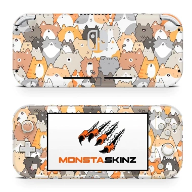 Skin decal dán Nintendo Switch Lite Stickerbomb mèo đã cắt sẵn, dễ dán, giảm giá chỉ 120.000đ 3 Skin decal dán Nintendo Switch Lite Stickerbomb mèo đã cắt sẵn, dễ dán, giảm giá chỉ 120.000đ 3