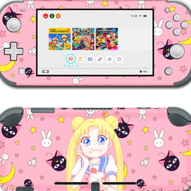 Skin decal dán Nintendo Switch Lite Thủy thủ mặt trăng & Bunny - Đã cắt sẵn, dễ dán, 120.000₫ 3 Skin decal dán Nintendo Switch Lite Thủy thủ mặt trăng & Bunny - Đã cắt sẵn, dễ dán, 120.000₫ 3