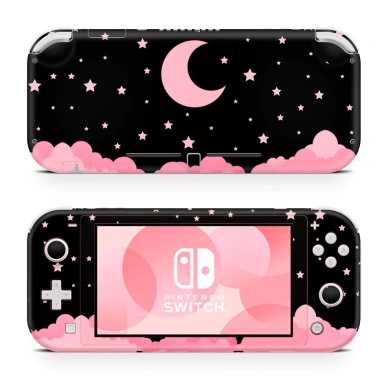 Skin decal dán Nintendo Switch Lite Trăng khuyết - Cắt sẵn, dễ dán, 120.000 VND