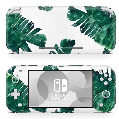 Skin decal dán Nintendo Switch Lite Tropical xanh trắng - đã cắt sẵn, dễ dán, giảm còn 120.000đ 3