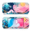 Skin decal dán Nintendo Switch Lite Watercolor Great Wave Kanagawa - đã cắt sẵn, dễ dán, giảm giá 120k