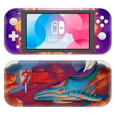 Skin decal dán Nintendo Switch Lite Zelda cá heo - Đã cắt sẵn, dễ dán, chỉ 120.000₫