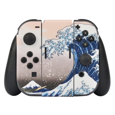 Skin decal dán Nintendo Switch V1 V2 OLED Sóng thần Great Wave Dễ dán, 50.000₫ 2