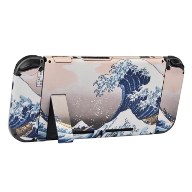 Skin decal dán Nintendo Switch V1 V2 OLED Sóng thần Great Wave Dễ dán, 50.000₫ 4