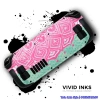 Skin decal dán Steam Deck Green Pink Tribal - Dễ dán, Cắt sẵn, Giá 150.000₫ 2