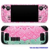 Skin decal dán Steam Deck Green Pink Tribal - Dễ dán, Cắt sẵn, Giá 150.000₫ 6