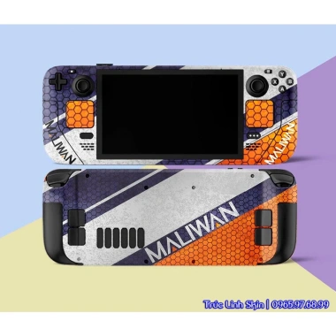 Skin decal dán Steam Deck Maliwan Style – Dễ dán, cắt sẵn, giảm còn 150.000₫