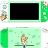 Skin decal Nintendo Switch Lite Corgi dễ thương nền xanh trắng đã cắt sẵn dễ dán 120k