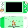 Skin decal Nintendo Switch Lite Corgi dễ thương nền xanh trắng đã cắt sẵn dễ dán 120k 3