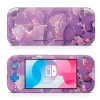Skin decal Nintendo Switch Lite vân đá tím cắt sẵn Dễ dán giá chỉ 120k