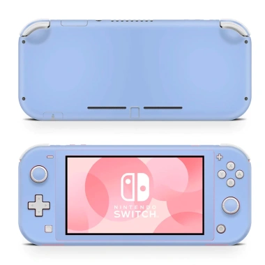 Skin decal Nintendo Switch Lite xanh tím periwinkle cắt sẵn dễ dán - 120k 3