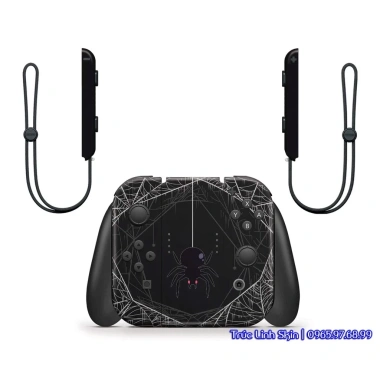 Skin decal Switch V1 V2 OLED Spooky Spider - Dễ dán, cắt sẵn chuẩn, chỉ 50k 2