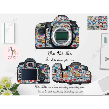 Skin Máy Ảnh CUTE - Miếng Dán Cắt Sẵn Đủ Dòng Máy, In Theo Yêu Cầu, Giá Chỉ 89.000₫