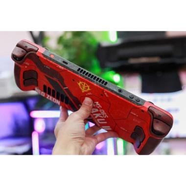 Skin Steam Deck Gundam Zaku II NEO Zeon MS-06S Đỏ - Film 3M Custom, giá 180k 4