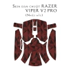 Skin vân nổi dán chuột Razer Viper V2 Pro - Nhiều mẫu, film 3M chống trượt, tùy chỉnh - Giá chỉ 120.000₫