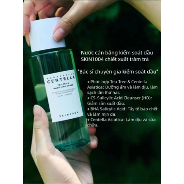 Skin1.004 Kiềm Dầu Ngừa Mụn Tinh Chất Tràm Trà - Dịu Nhẹ, Phục Hồi & Cấp Ẩm, Giá 254k