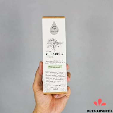 Skinsolve Toner Da Mụn 120ml - Cân Bằng Độ ẩm, Giá Ưu Đãi 389.000 VND 6