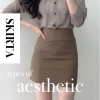 SKIRTA Chân Váy Bút Chì Ôm Body Có Túi Dáng Ngắn 40cm Công Sở Nữ Giá 168k