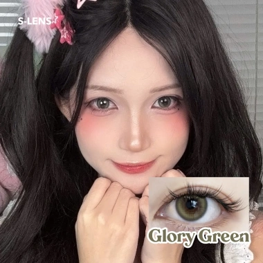 SLENS Lens 1 NGÀY GLORY brown gray green hazel Kính áp tròng Seoullens 28.000 3