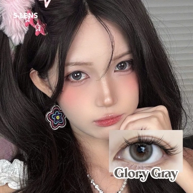 SLENS Lens 1 NGÀY GLORY brown gray green hazel Kính áp tròng Seoullens 28.000 4