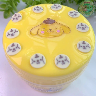 Slime Pudding DIY Pompurin Hũ Mỹ Đẹp Không Dính Siêu Đã Tay Giá 48k