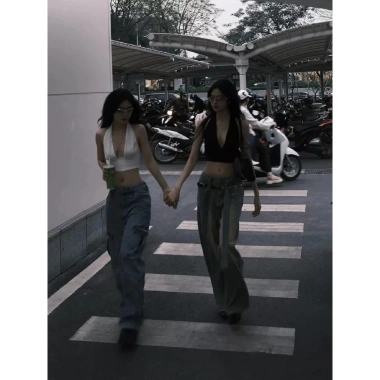 Sling Hot Top Ngắn Dây Gợi Cảm Cô Gái Nóng Áo Vest Ngoài Không Tay Phong Cách Mỹ Giá 228.960₫ 5