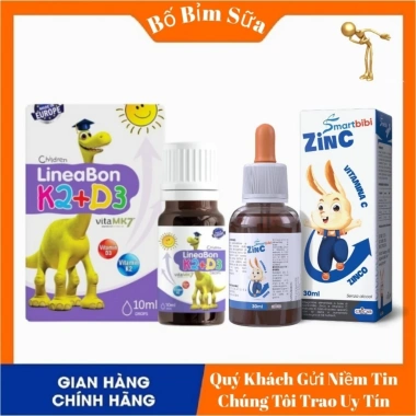 Smartbibi ZinC 30ml Bổ Sung Kẽm Hữu Cơ, Vitamin C - Hỗ Trợ Bé Biếng Ăn, Giá Ưu Đãi 229.000đ 10 Smartbibi ZinC 30ml Bổ Sung Kẽm Hữu Cơ, Vitamin C - Hỗ Trợ Bé Biếng Ăn, Giá Ưu Đãi 229.000đ 10