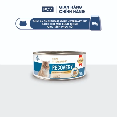 SMARTHEART GOLD Veterinary Diet Recovery cho mèo - Thức ăn phục hồi, đong hạt 80g, tặng cốc 99K, chỉ 35.150₫