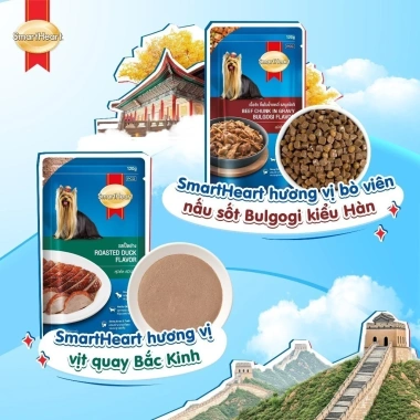 Smartheart Special Pouch 120gr Nhiều Vị - Quà Tặng Không Bán, Giá 500k