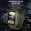 Smartwatch 2.01 inch Ngoài Trời Quân Sự BT Gọi, Theo Dõi Tim, Android iOS 6