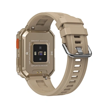 Smartwatch 2.01 inch Ngoài Trời Quân Sự BT Gọi, Theo Dõi Tim, Android iOS 9