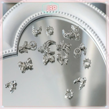 Smbr 5 móng tay ch nơ nút kim loại 3D – Bạc, kim cương giả, phụ kiện salon BR giảm giá 4 Smbr 5 móng tay ch nơ nút kim loại 3D – Bạc, kim cương giả, phụ kiện salon BR giảm giá 4
