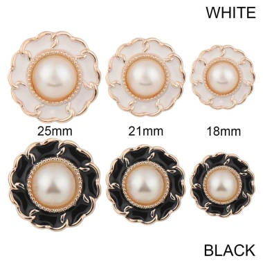 SMILE 10 Nút Ngọc Trai Handmade Nhựa Cao Cấp Phụ Kiện May Vá Giá Ưu Đãi 45,100₫ 3