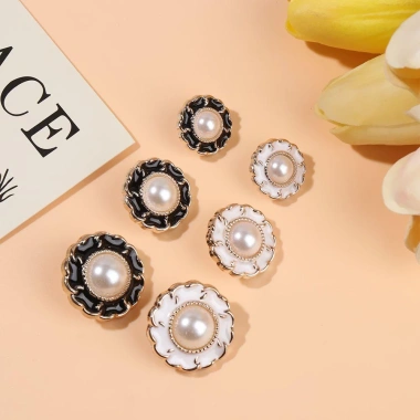 SMILE 10 Nút Ngọc Trai Handmade Nhựa Cao Cấp Phụ Kiện May Vá Giá Ưu Đãi 45,100₫ 5