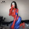 SMS100 Bodysuit Cosplay Người Nhện Sexy Màu Xanh Đỏ Giá Ưu Đãi 122.000 VND 4