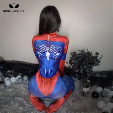 SMS100 Bodysuit Cosplay Người Nhện Sexy Màu Xanh Đỏ Giá Ưu Đãi 122.000 VND 5 SMS100 Bodysuit Cosplay Người Nhện Sexy Màu Xanh Đỏ Giá Ưu Đãi 122.000 VND 5