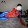 SMS100 Bodysuit Cosplay Người Nhện Sexy Màu Xanh Đỏ Giá Ưu Đãi 122.000 VND 6