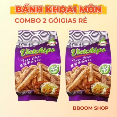Snack Bánh Khoai Môn Trứng Cua Muối Giòn Béo Thơm Ăn Là Ghiền Giá 58.000₫ Giảm từ 69.600₫