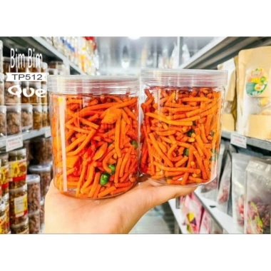 Snack Bim Bim Que Đậu Hà Lan 230g - Sấy giòn, vị ngọt cay mặn, giảm giá 42.000 VND